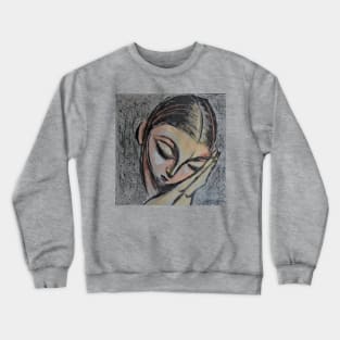 Miss Pogany - Portrait Crewneck Sweatshirt